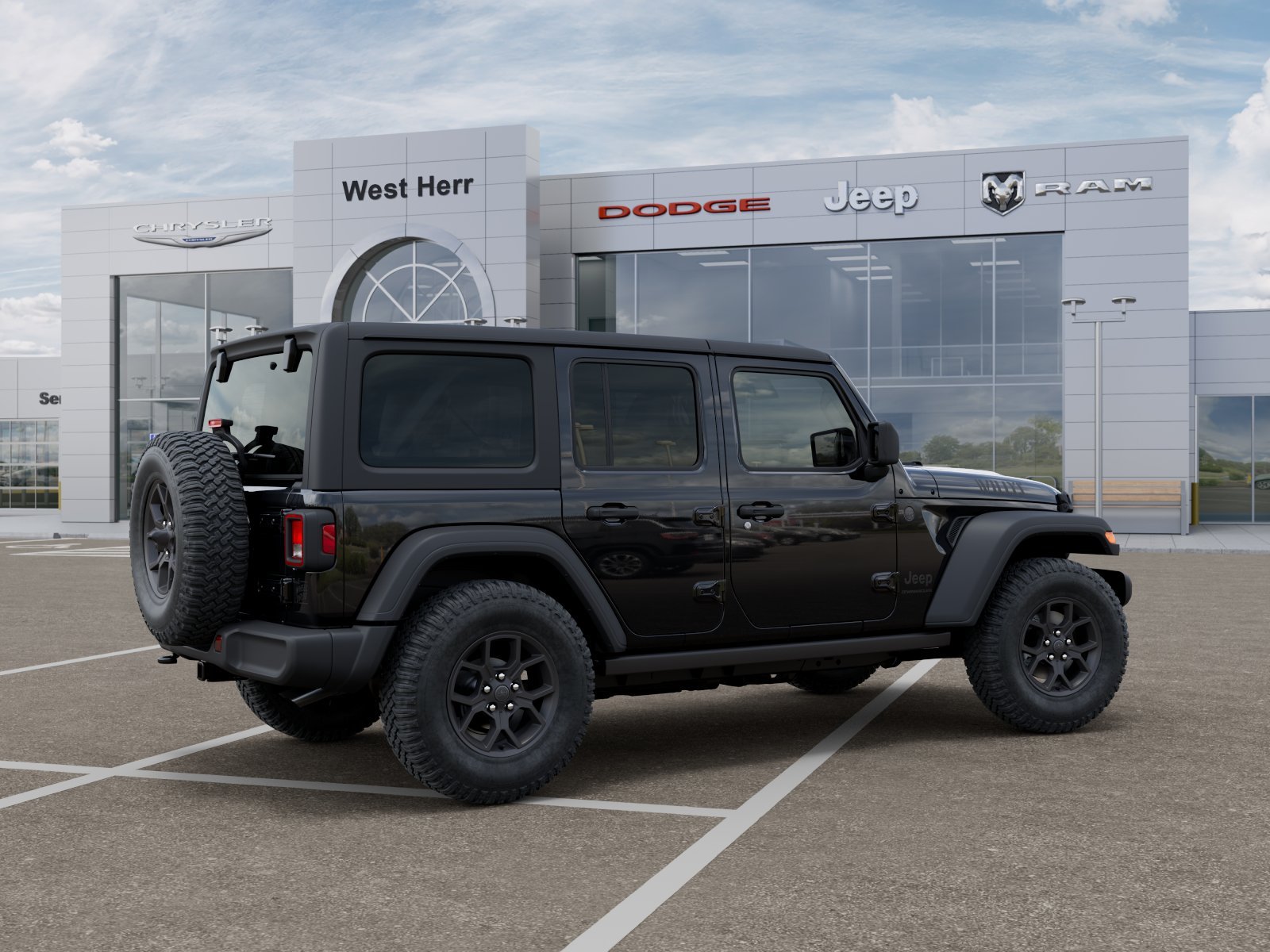 New 2026 Black Clear-Coat Exterior Paint Jeep Willys image 16