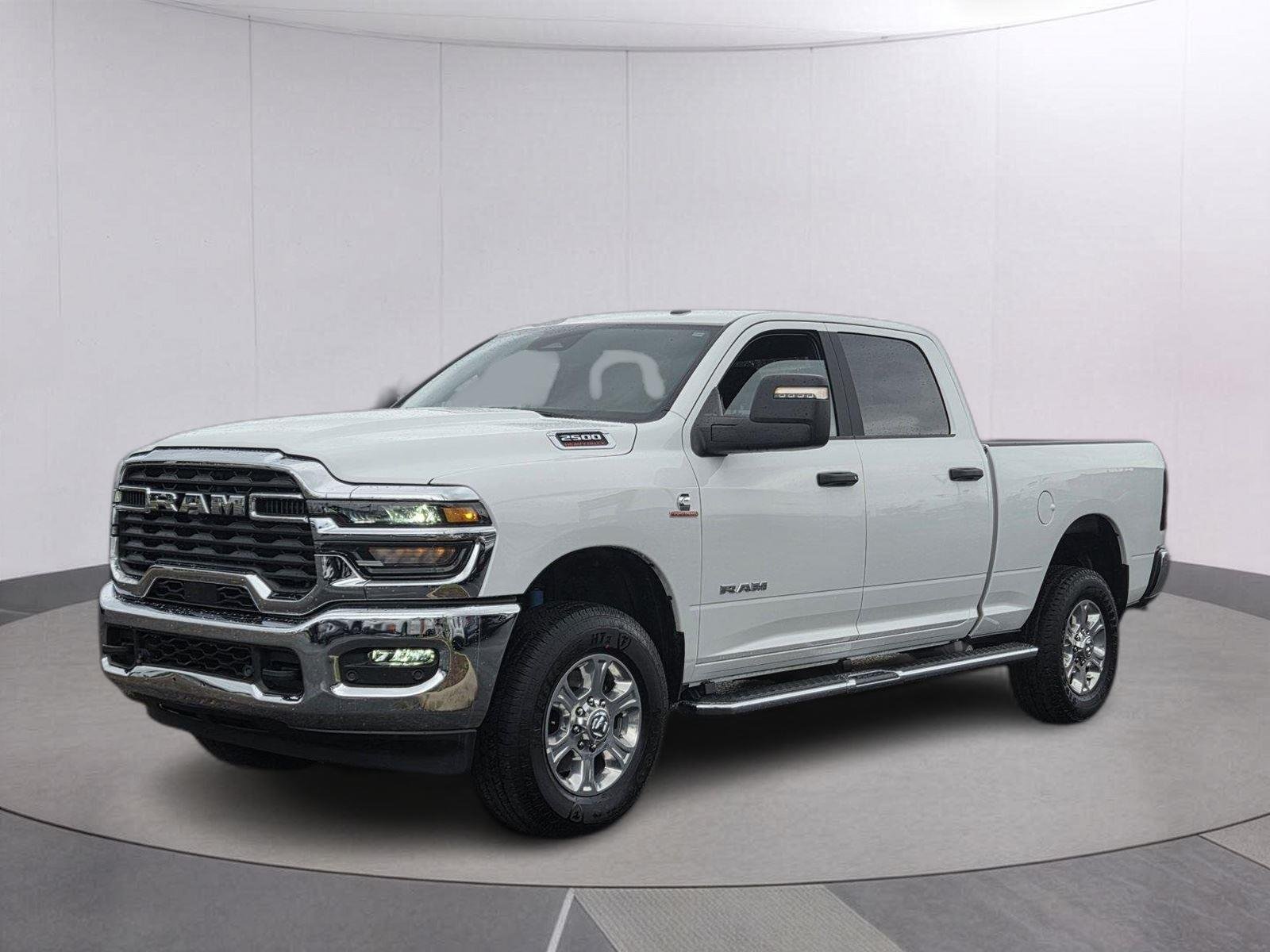 Used 2025 Bright White Clearcoat Ram Big Horn image 1