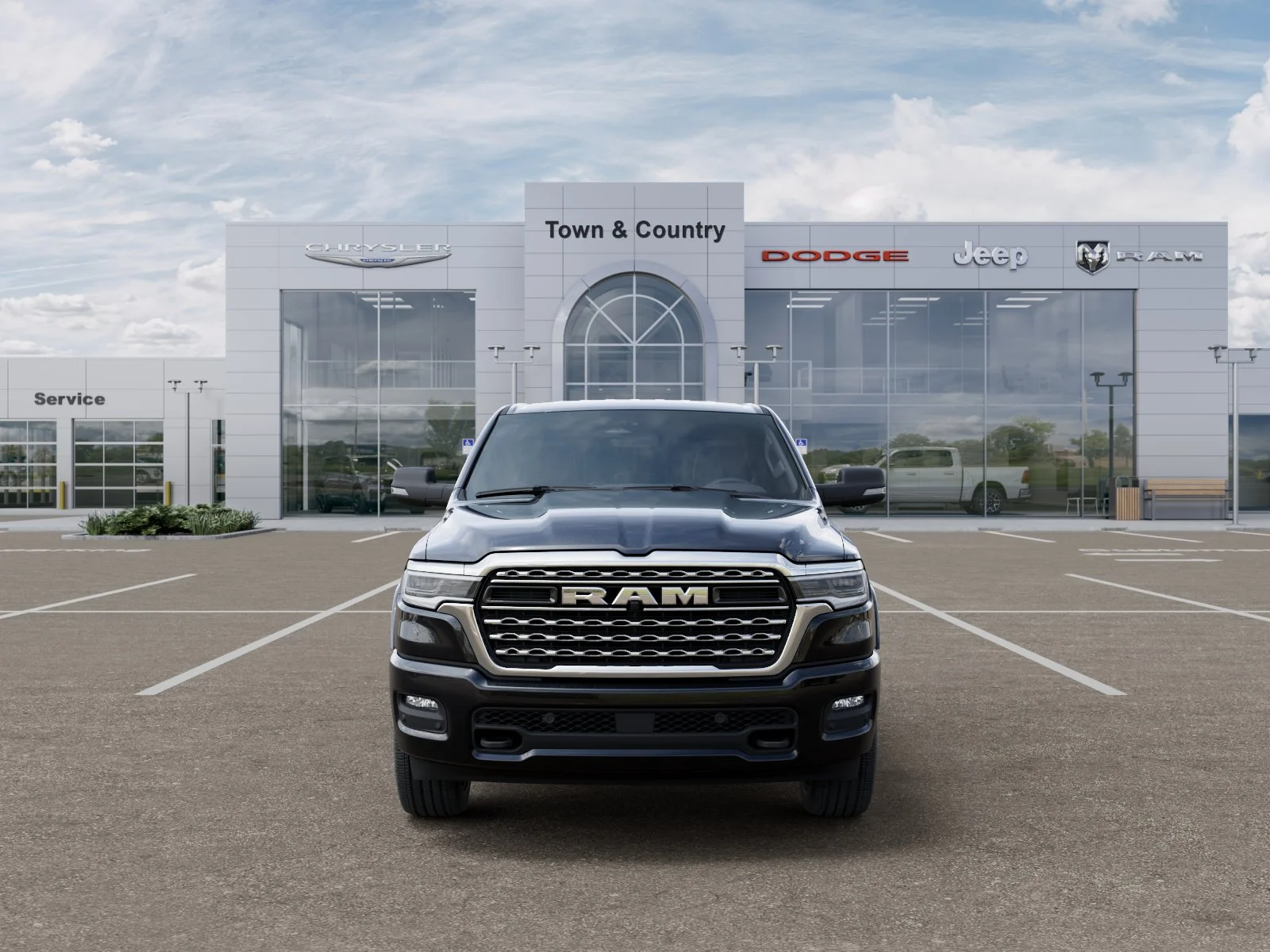 New 2027 Diamond Black Crystal Pearl-Coat Exterior Paint RAM Limited image 32