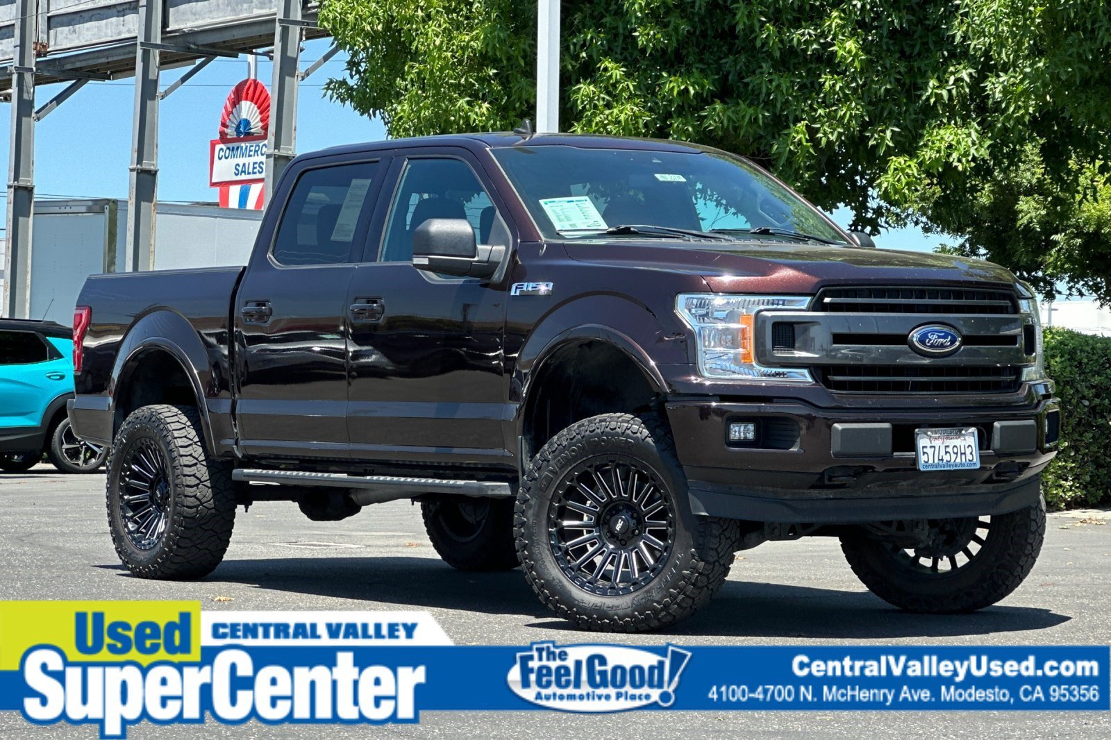Used 2019 Maroon Ford  image 1
