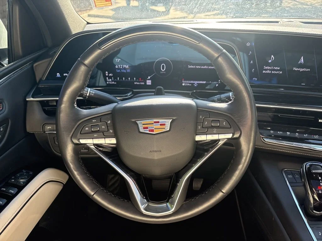 Certified Used 2023 Crystal White Tricoat Cadillac Sport image 12