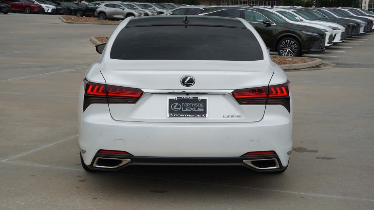 Certified Used 2023 EMINENT WHITE PEARL Lexus LS 500 image 7