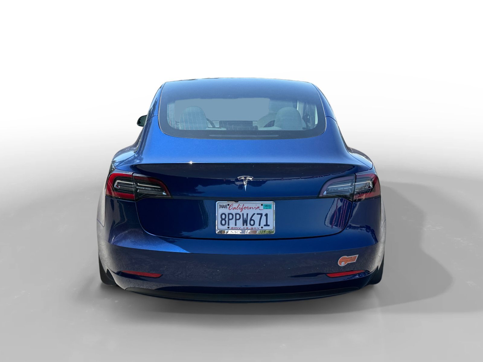 Used 2020 Deep Blue Metallic Tesla Standard Range Plus image 4