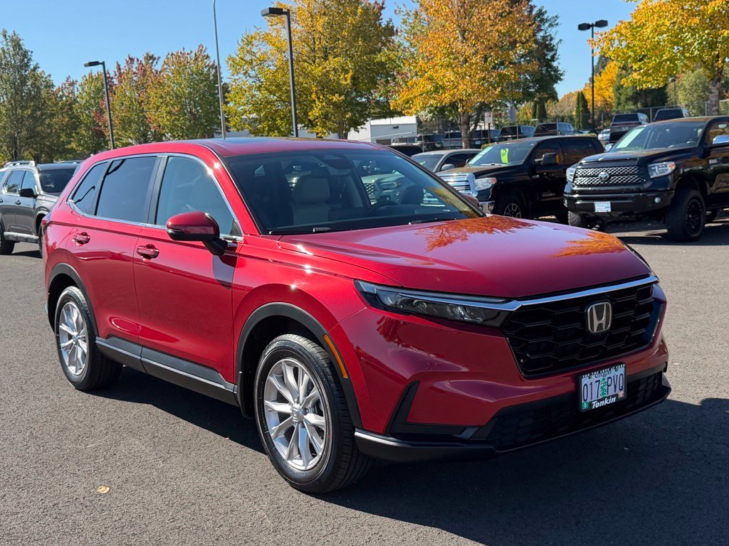 Used 2024 Radiant Red Metallic Honda EX image 1