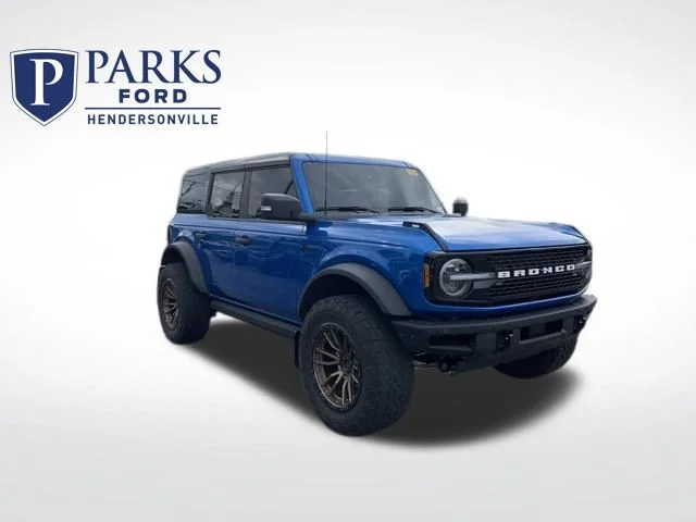 Certified Used 2024 Velocity Blue Metallic Ford Badlands image 1