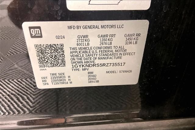 Used 2024 Black Cadillac Premium Luxury image 16