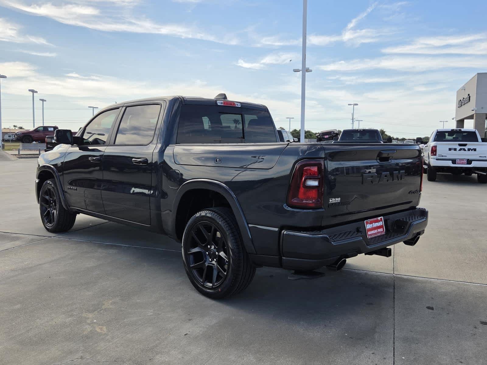 New 2027 Forged Blue Metallic Exterior Paint RAM Laramie image 3