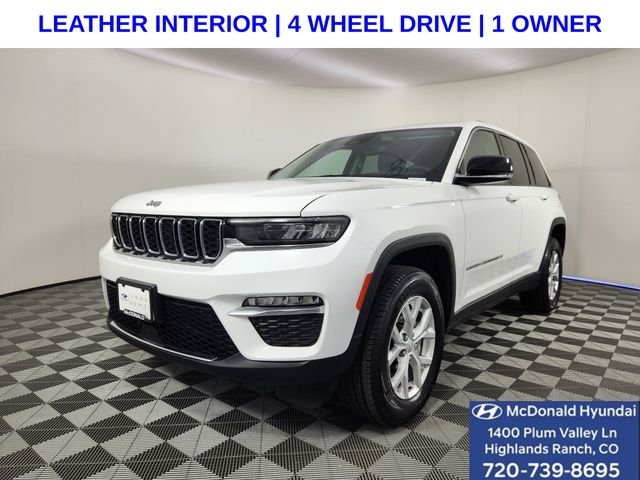 Used 2023 White Jeep Limited image 1