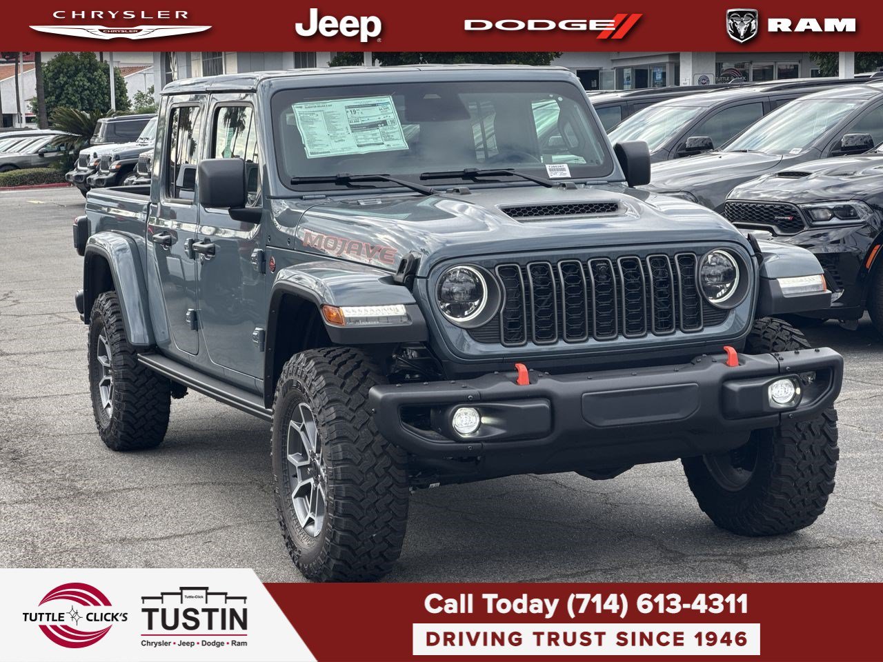 New 2026 Anvil Clear-Coat Exterior Paint Jeep Mojave X image 9