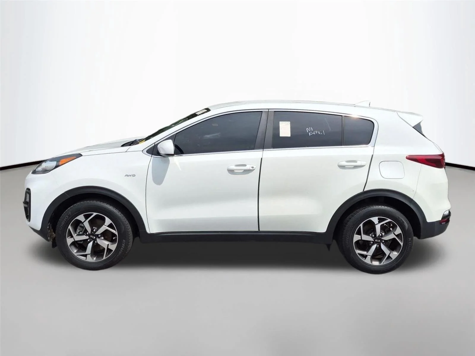 Used 2020 Clear White Kia LX image 2