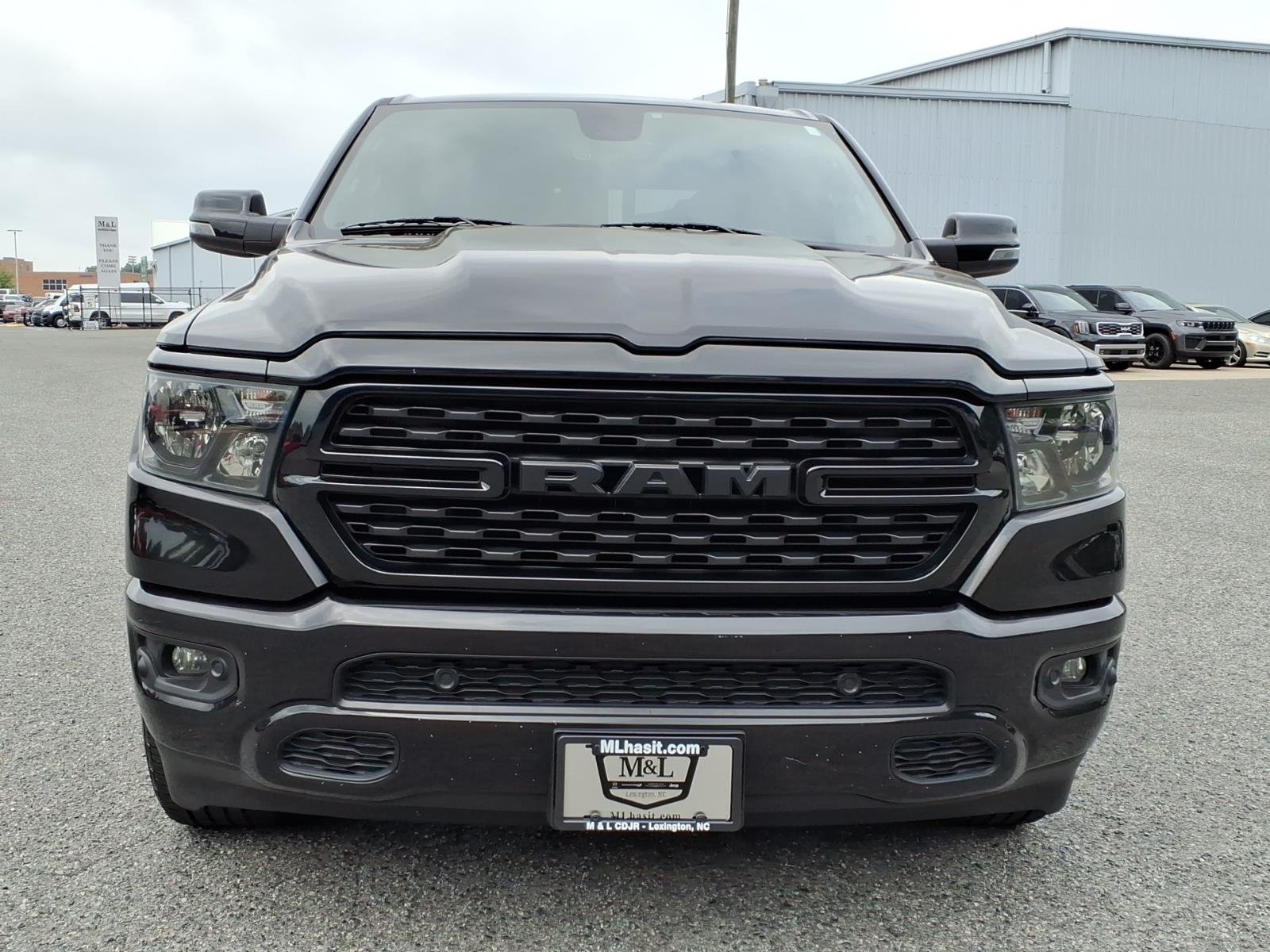 Used 2023 Diamond Black Ram Big Horn Crew Cab 4x4 5