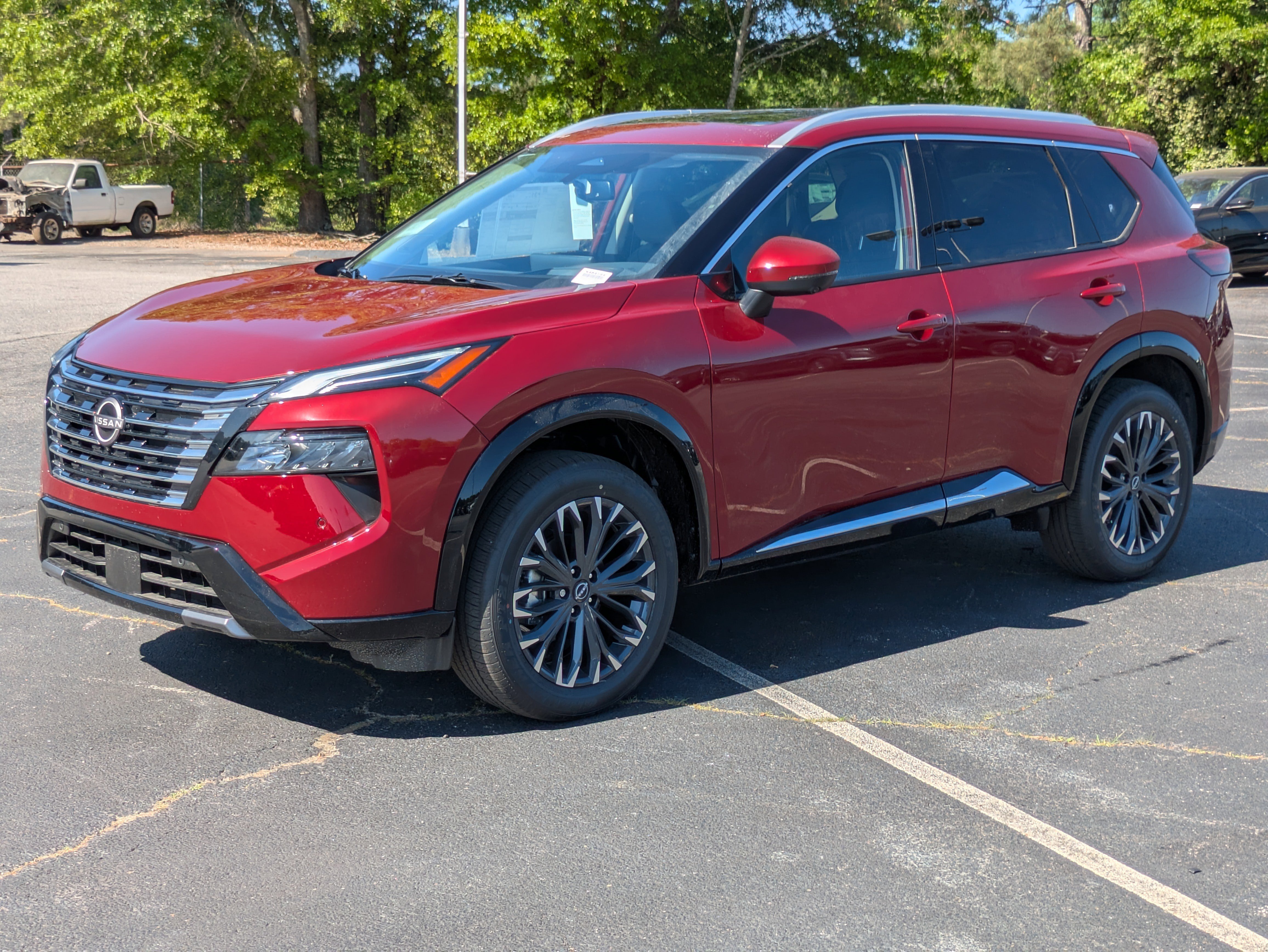 New 2026 Red Nissan Dark Armor image 4