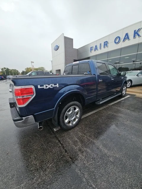 Used 2014 Blue Jeans Metallic Ford Lariat image 2