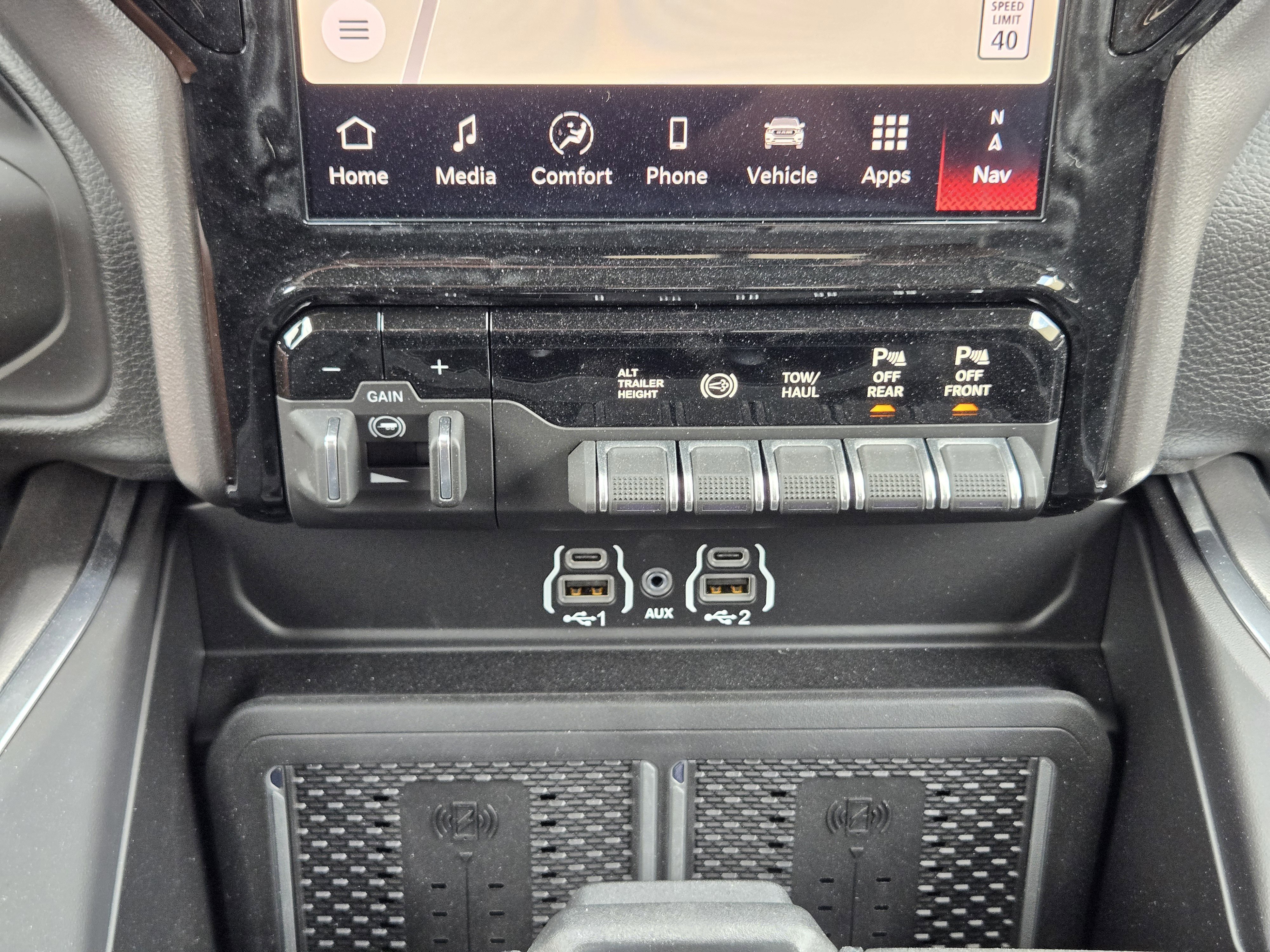New 2026 Ceramic Gray Clear-Coat Exterior Paint RAM Laramie image 17