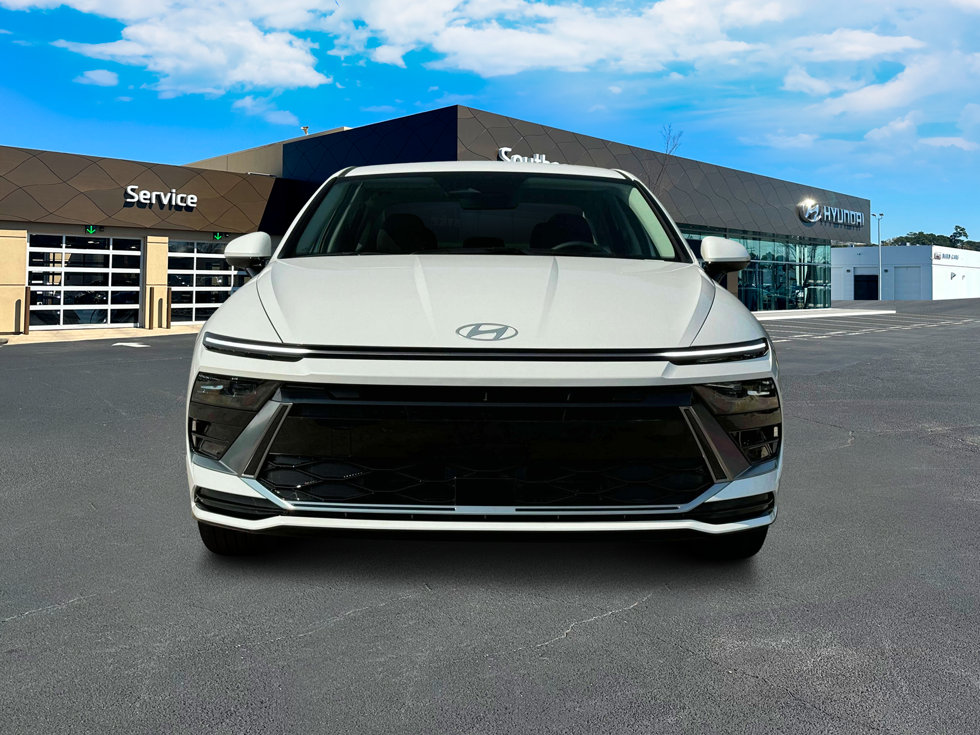 New 2025 White Hyundai SEL image 12