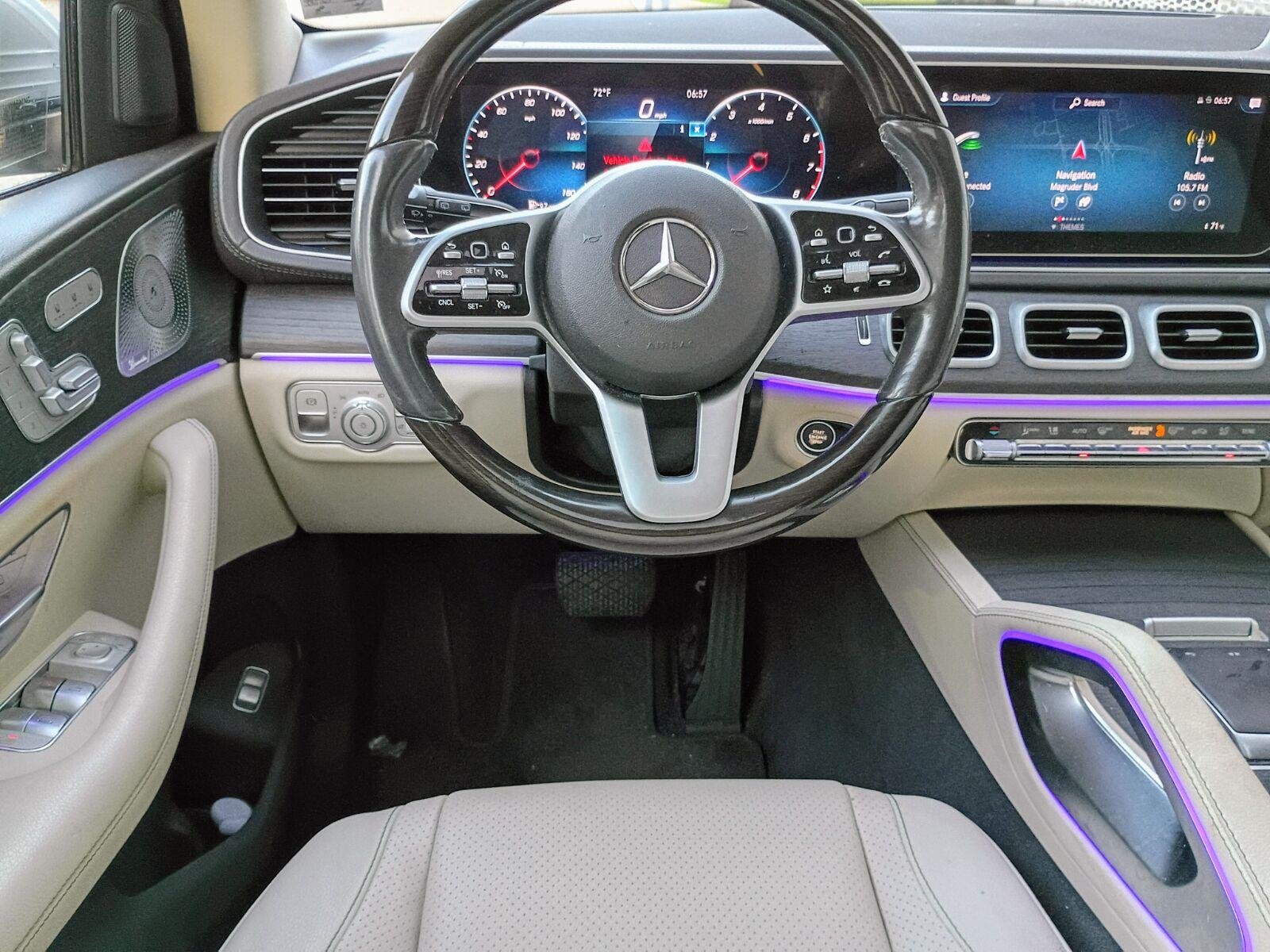 Used 2020 Iridium Silver Metallic Mercedes-Benz GLS 450 image 8