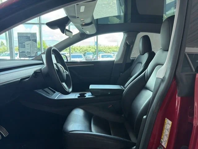 Used 2023 Red Tesla Performance image 10