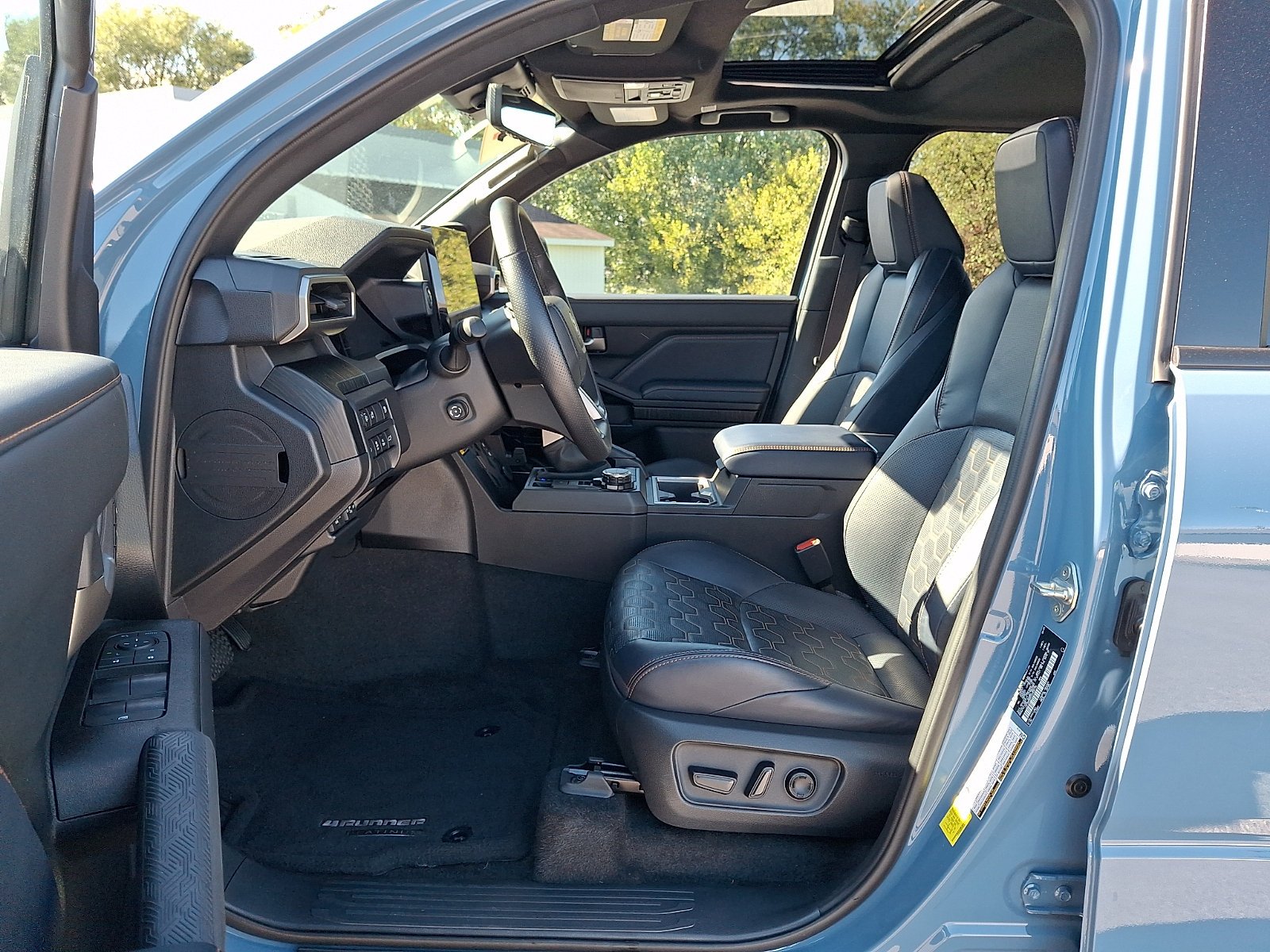 Certified Used 2025 HERITAGE BLUE Toyota Hybrid Platinum image 15