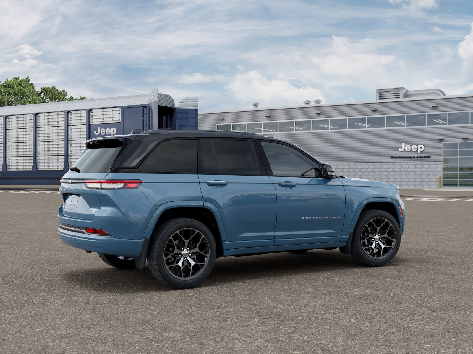 New 2026 Steel Blue Exterior Paint Jeep Summit image 2
