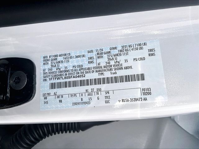 Used 2025 White Ford Platinum image 35