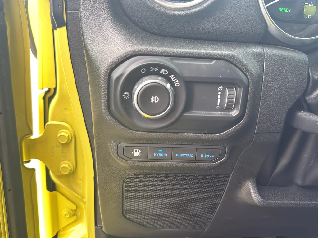 Certified Used 2023 Yellow Jeep Sahara 4xe image 25