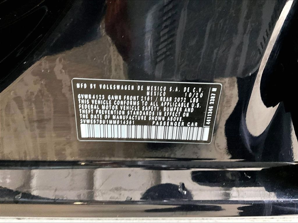 Used 2021 Black Volkswagen SEL image 36