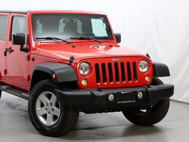Used 2015 Jeep Wrangler Unlimited Sport with VIN 1C4HJWDG6FL565726 for sale in Arlington Heights, IL
