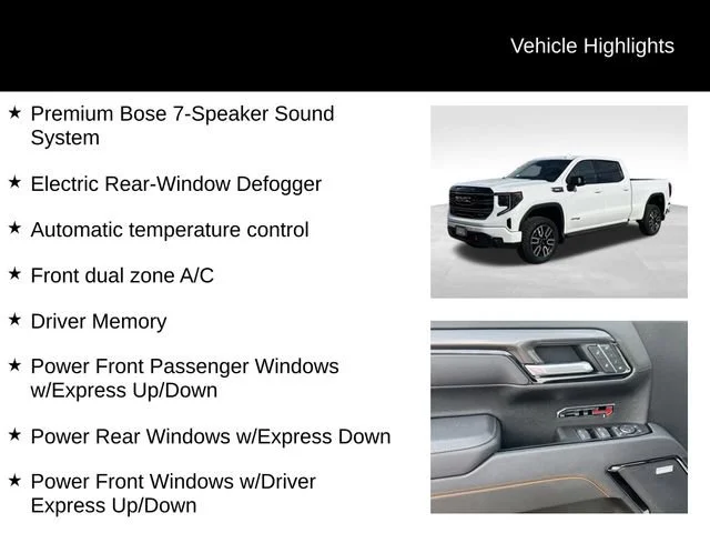 Used 2025 Summit White GMC AT4 image 14