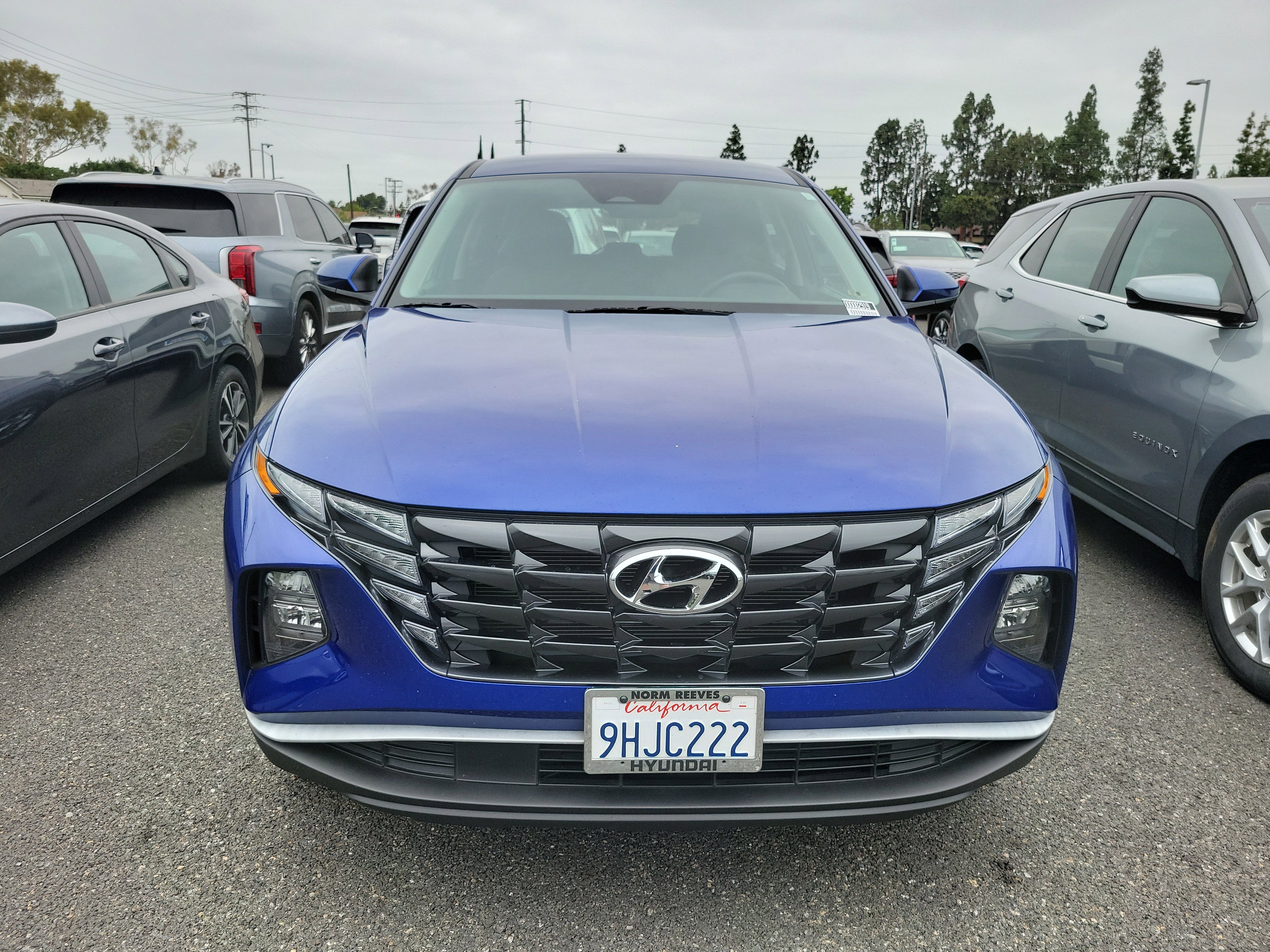 Certified Used 2023 Intense Blue Hyundai SE image 2