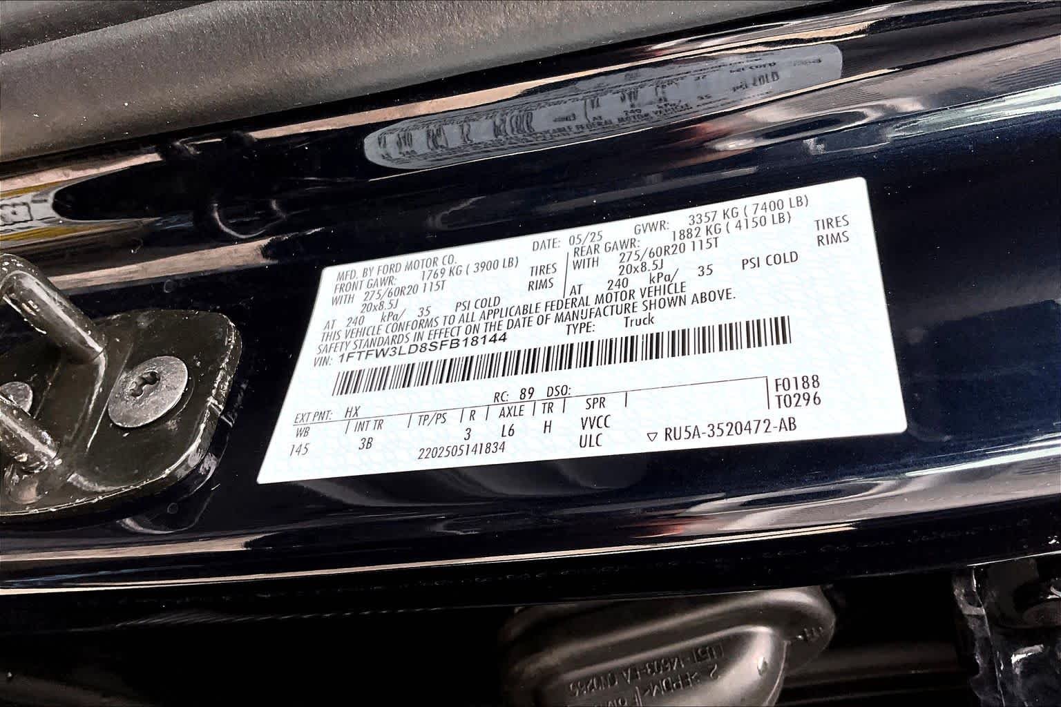 Certified Used 2025 Blue Ford XLT image 34