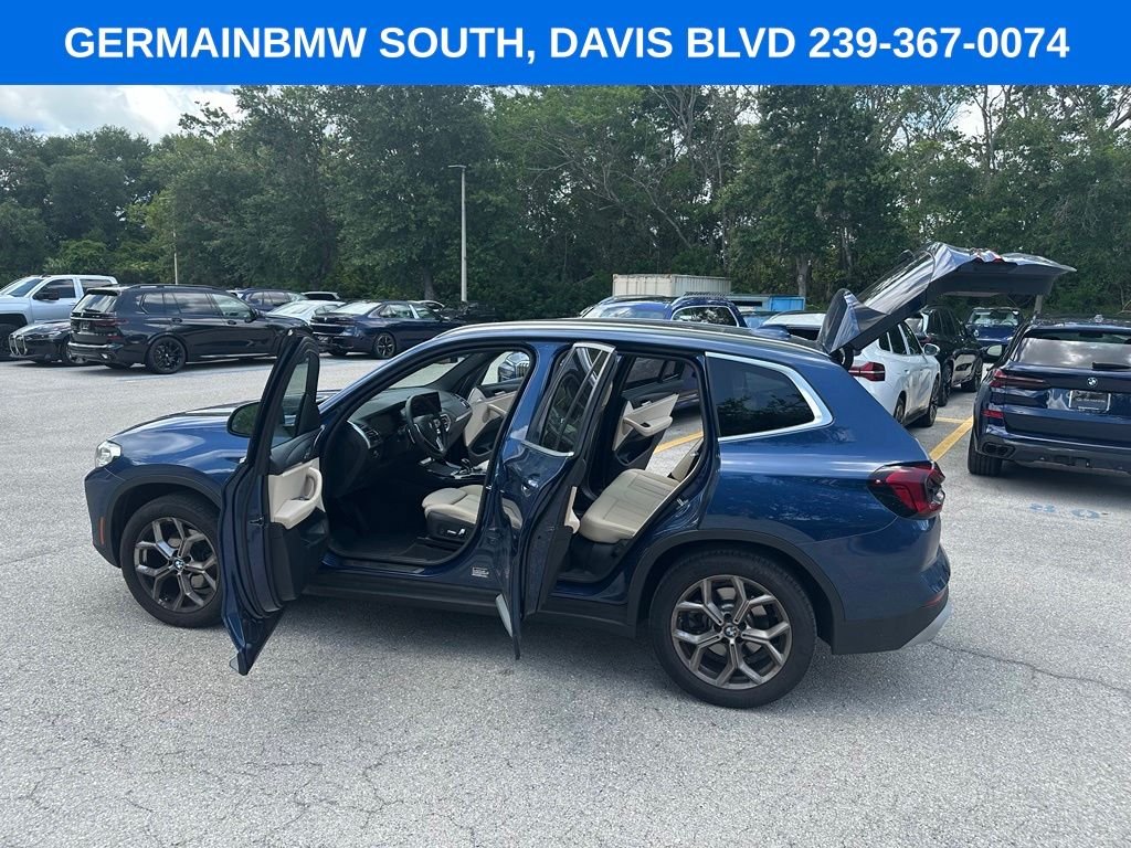 Certified Used 2023 Blue Metallic BMW xDrive30i image 19