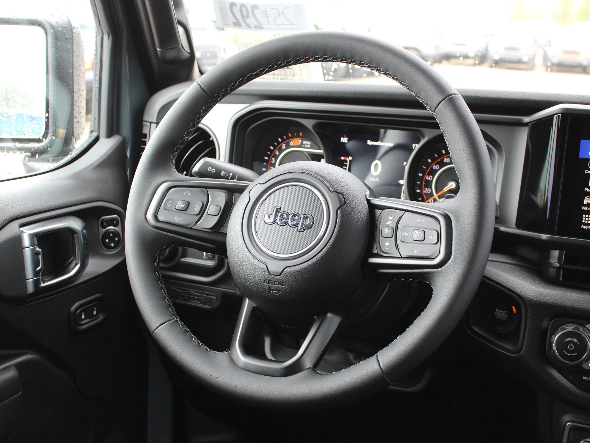 Used 2025 Dark blue Jeep Sport S* 4 Door 4x4, Remote Start, Safety Group, Alpine Audio image 15