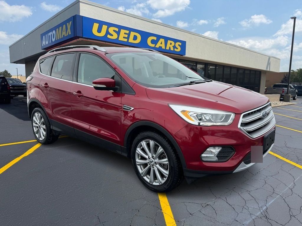 Used 2017 Ruby Red Metallic Ford Titanium image 4