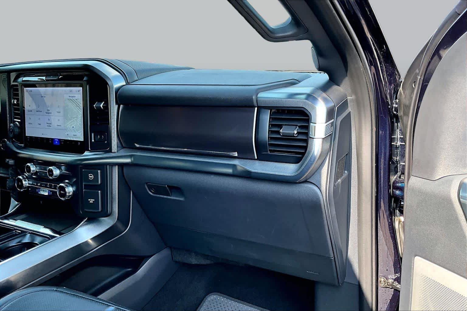 Used 2025 Antimatter Blue Metallic Ford Platinum image 18