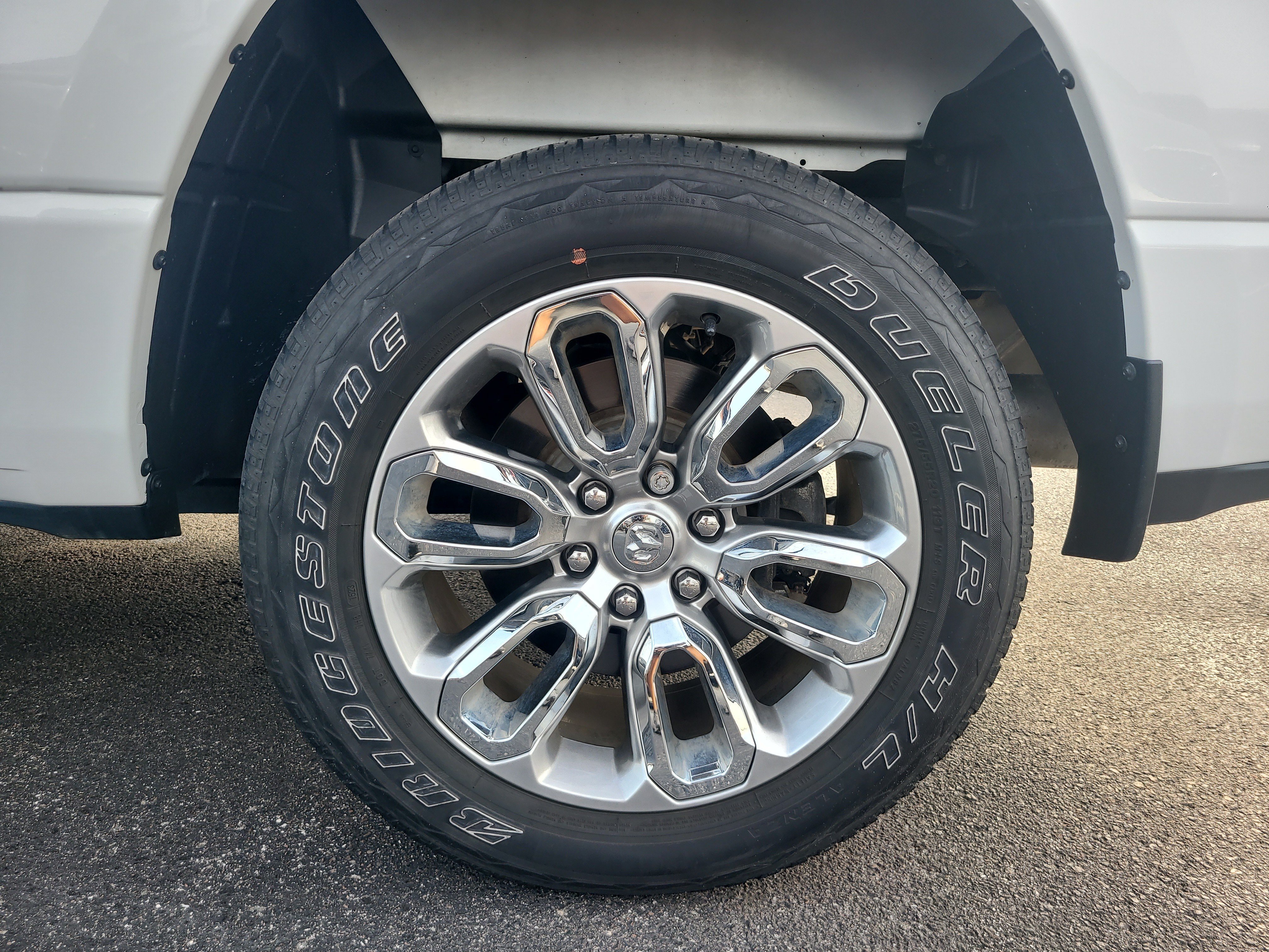 Used 2023 Bright White Clearcoat Ram Laramie image 9