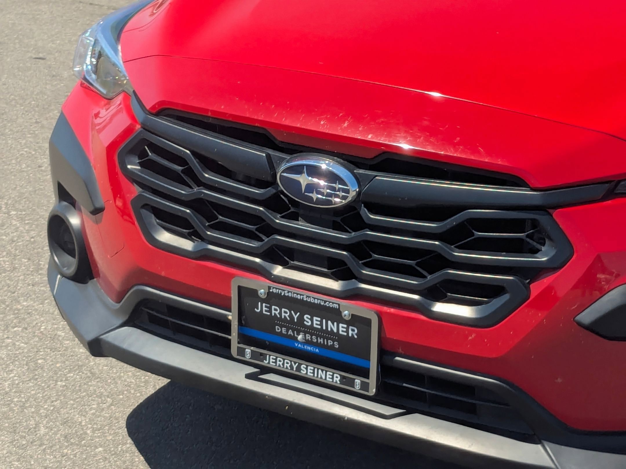 Certified Used 2024 Pure Red Subaru Base image 9
