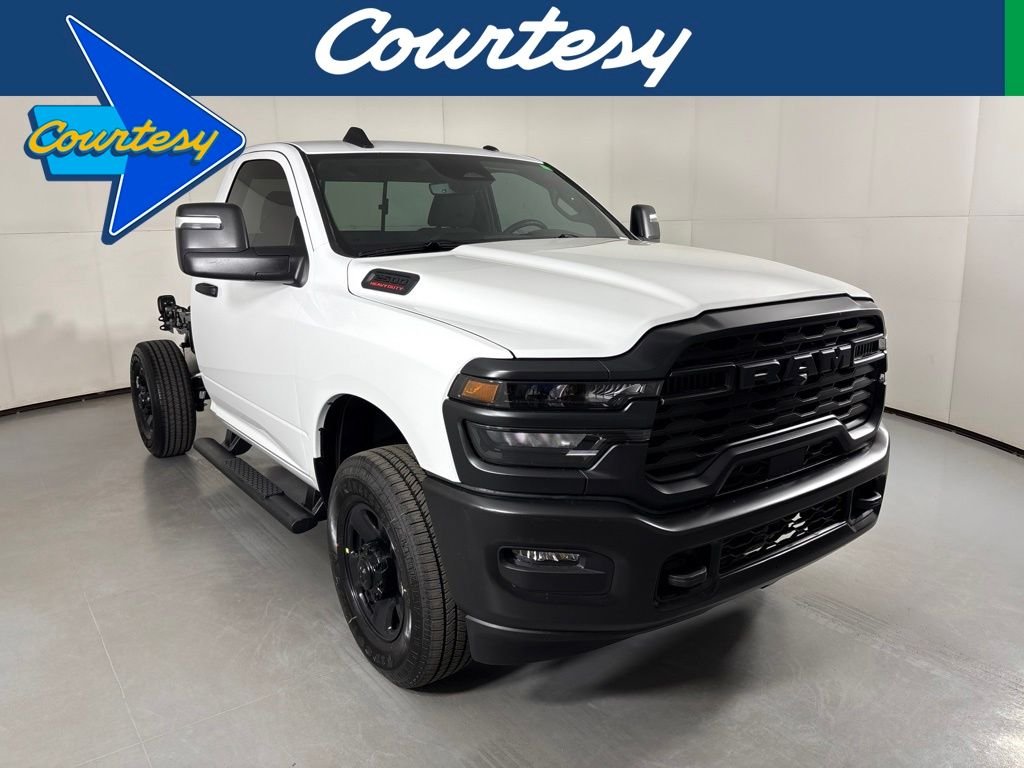New 2026 Bright White Clear-Coat Exterior Paint RAM Tradesman image 1