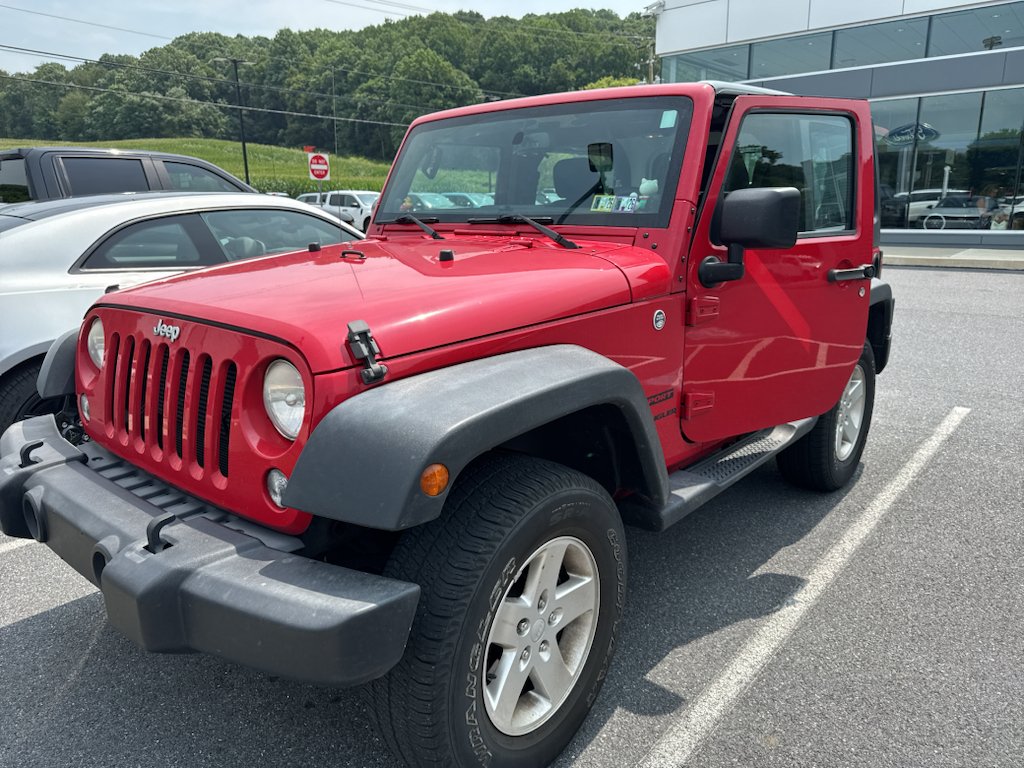 Used 2014 Jeep Wrangler Sport with VIN 1C4AJWAG6EL219390 for sale in Willow Street, PA