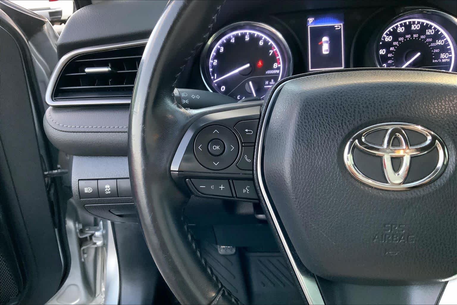 Used 2020 Celestial Silver Metallic Toyota SE Nightshade image 21