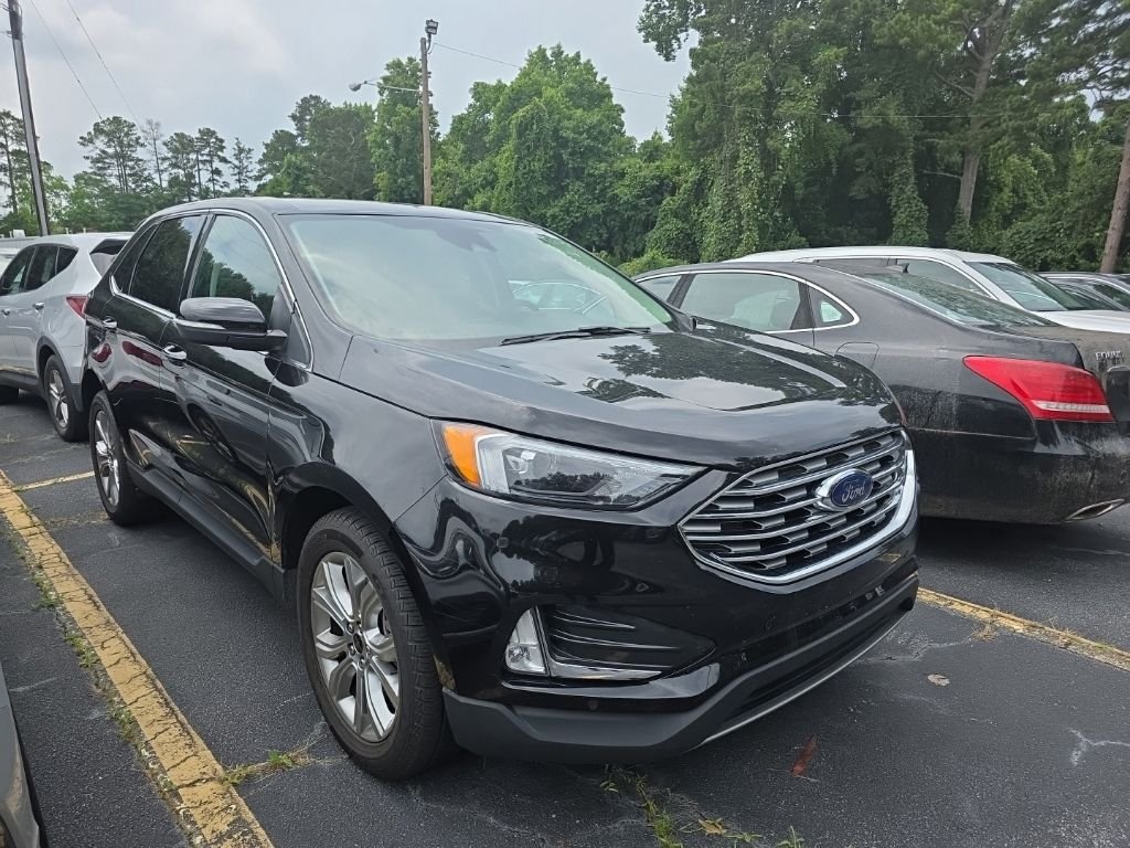 Used 2024 Black Ford Titanium image 2