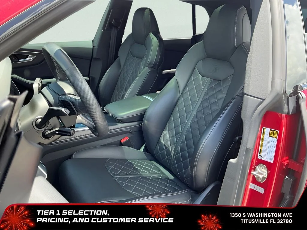 Used 2025 Red Audi 4.0T Premium Plus image 33