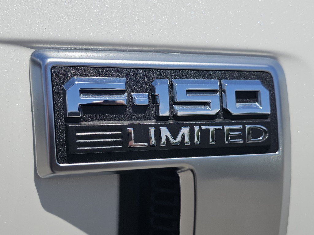 Certified Used 2022 White Metallic Ford Limited image 21