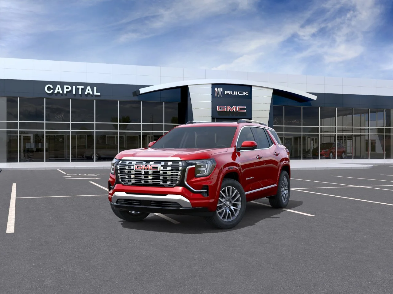 New 2027 Volcanic Red Tintcoat GMC AWD Denali image 8