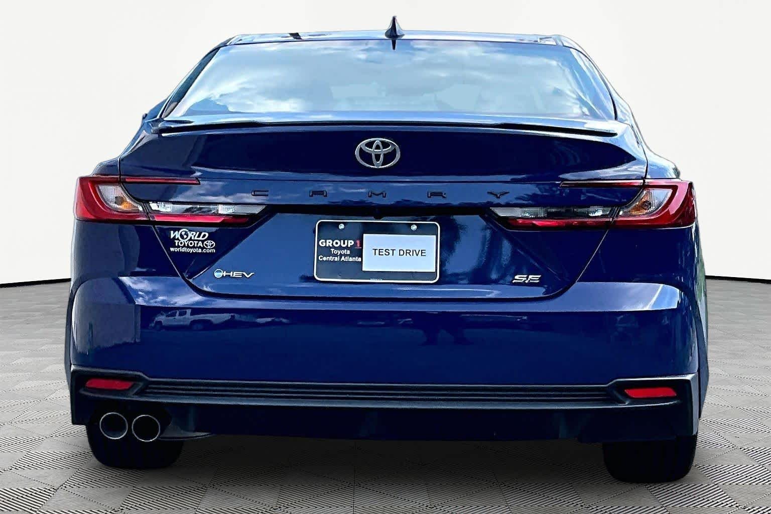 Used 2025 Reservoir Blue Toyota SE image 5