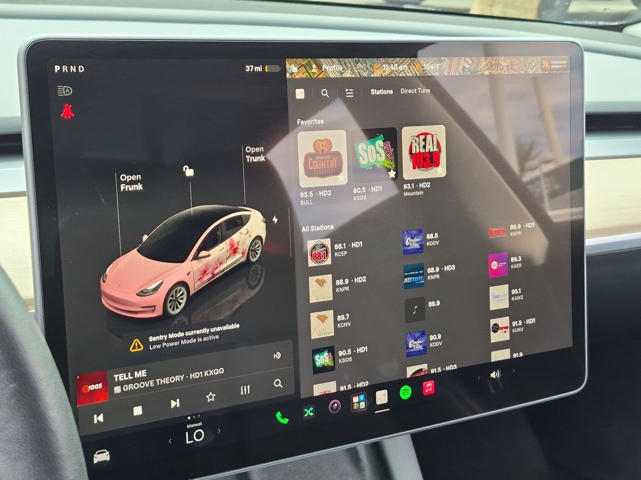 Used 2023 Pearl White Multi-Coat Tesla Base image 18