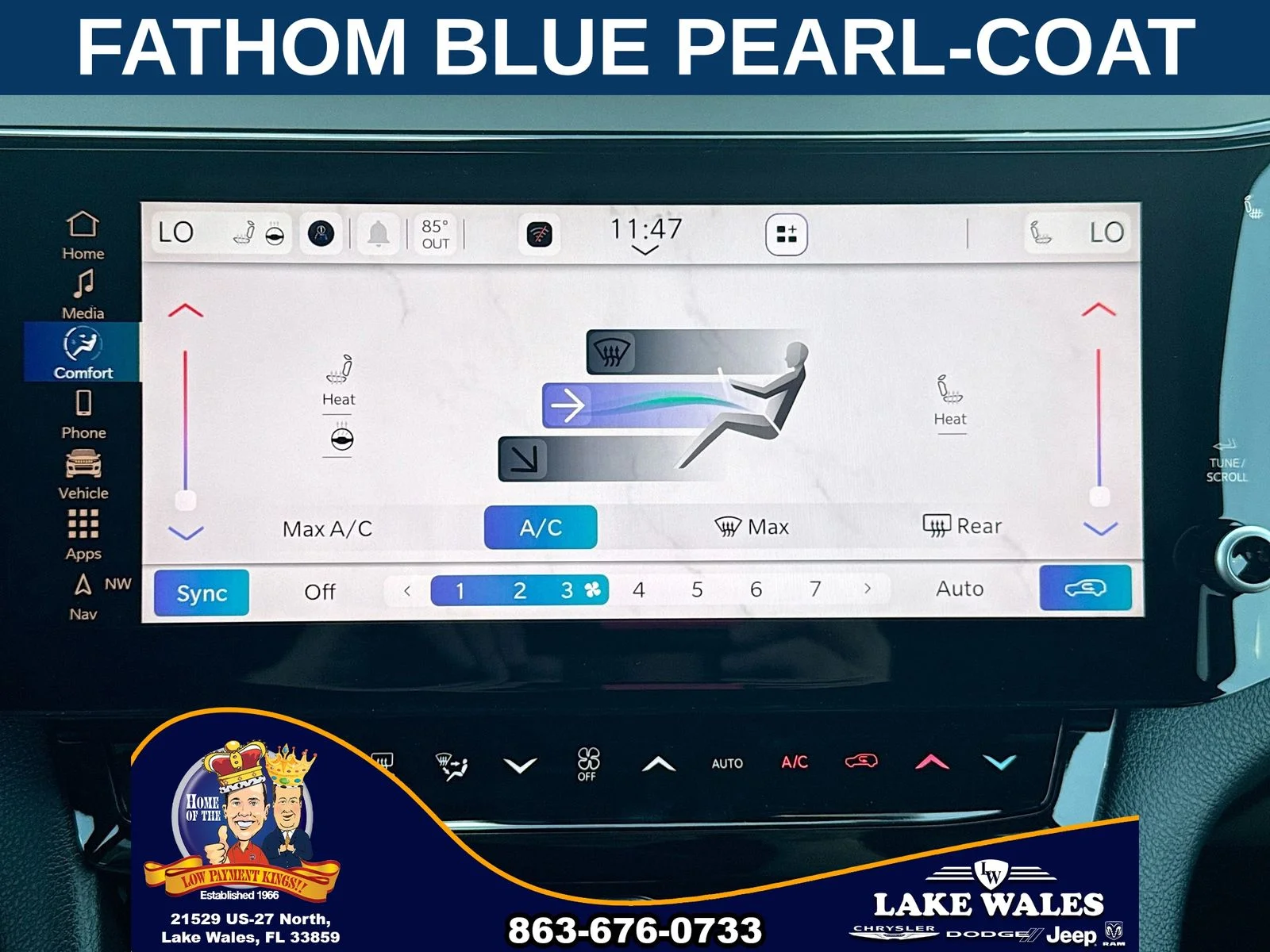New 2026 Fathom Blue Pearl-Coat Exterior Paint Jeep Limited image 15
