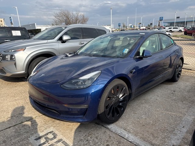 Used 2021 Tesla Model 3 Base with VIN 5YJ3E1EC4MF973333 for sale in Midwest City, OK