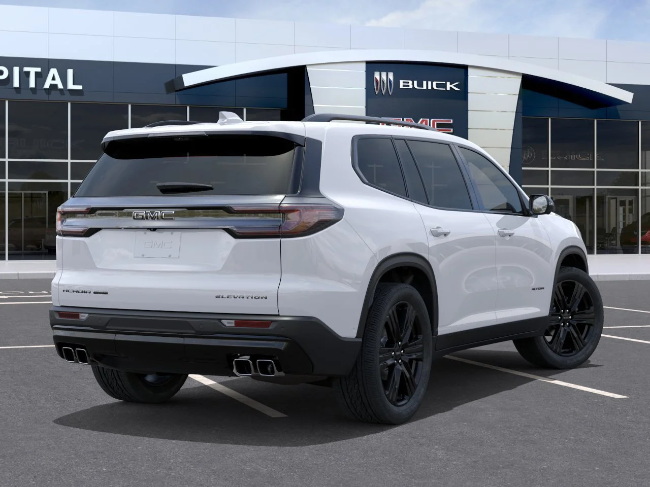 New 2027 Summit White GMC Elevation AWD image 5