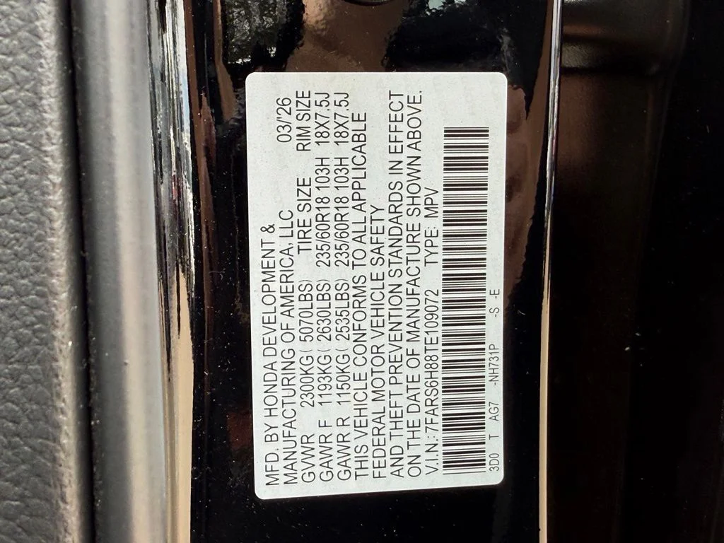 Certified Used 2026 Crystal Black Pearl Honda Sport-L image 31