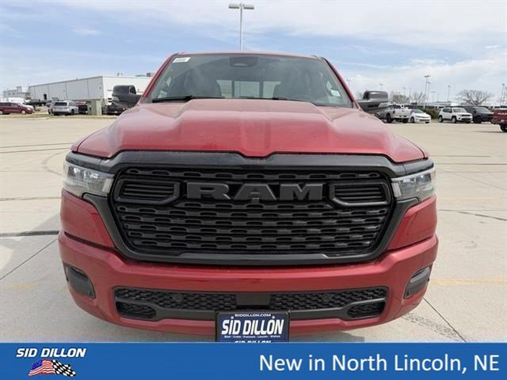 New 2026 Molten Red Pearl-Coat Exterior Paint RAM Big Horn Crew Cab 4x4 5